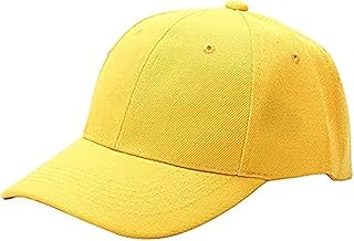 Unisex Baseball Cap 3 Piece Yellow