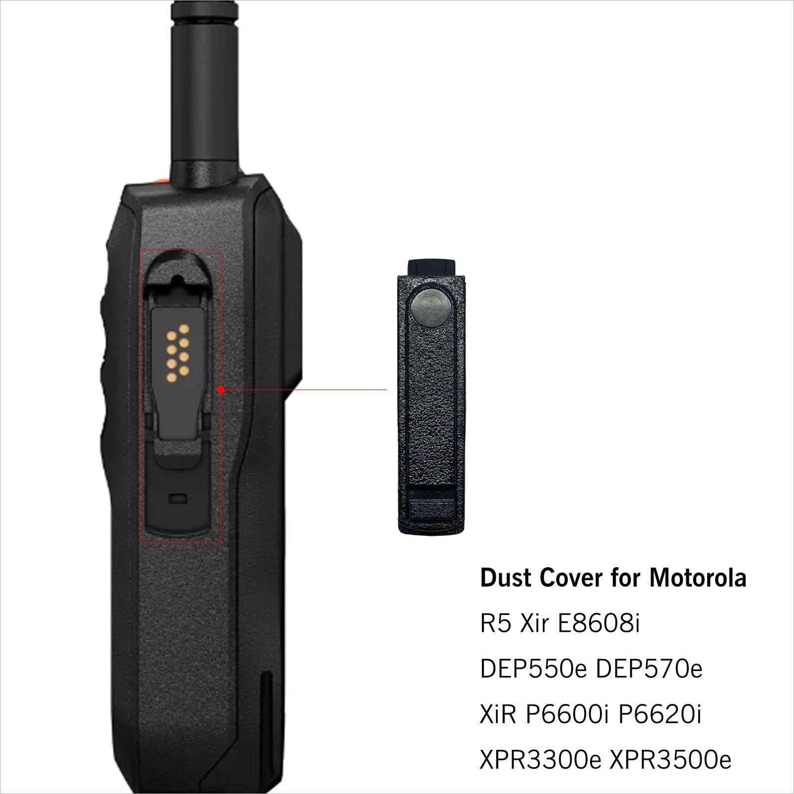 Cache Poussière Latéral Pour Motorola R7 - Lot De 5 Pièces - Neuf Générique