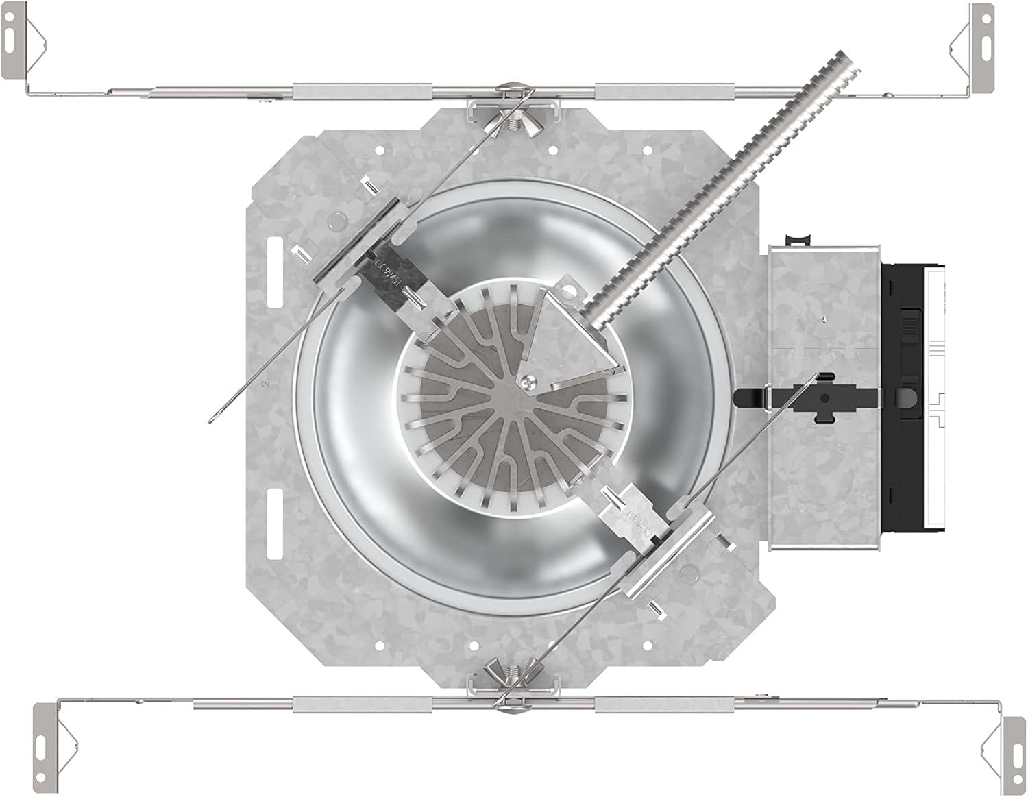 6'' Silver LED Dimmable Recessed Lighting Kit