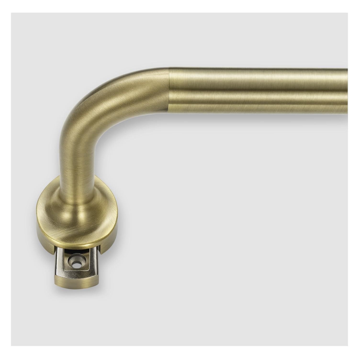 Photo 1 of Kemmie Single Window Rods, 28-120 Inch, Antique Bronze