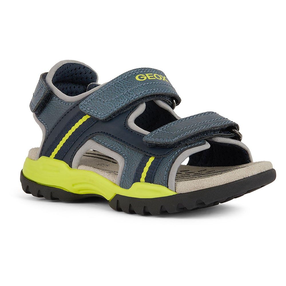 Geox Boys J Borealis Boy ASandal, Avio Lime, 37 EU