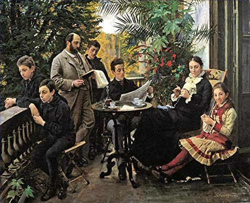Peinture à l'huile Kroyer Hirschsprung pour remplacer les posters sans âme