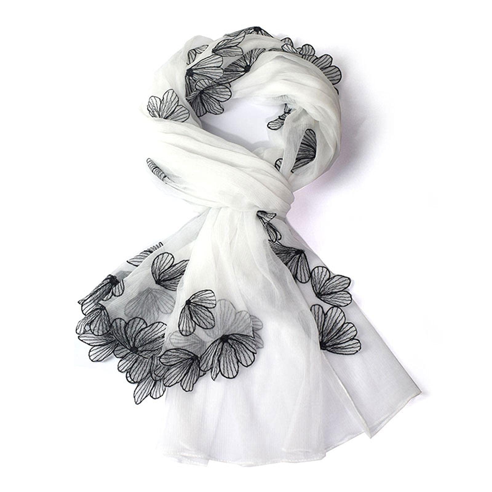Foulard en soie ，Foulards pour femme Foulard en satin de soie for femme 90 x 90 cm Foulard léger Foulard bandana Foulard de cou