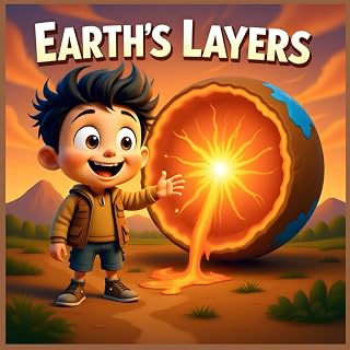 Earth's Layers: A Kid's Guide to the Core, Mantle, and Crust