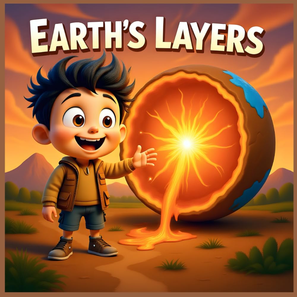 Earth's Layers: A Kid's Guide to the Core, Mantle, and Crust