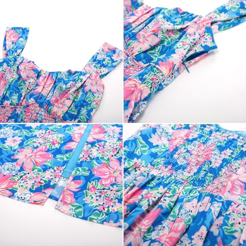 Image of GRACE KARIN 2026 Women's Summer Floral Wedding Guest Dress,Beach Flowy A Line Maxi Off Shoulder Bridesmaid Dresses