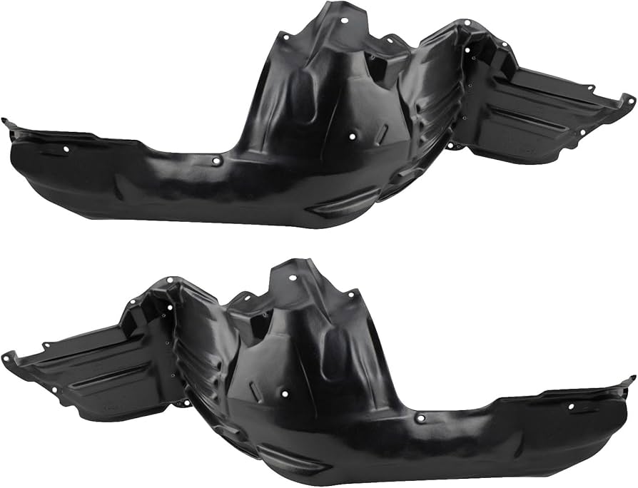 Amazon.com: TRQ Front Inner Fender Liner Set Compatible with 2016