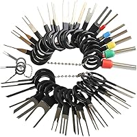 Vista 1 de Herramienta de extracción de terminales de alambre de acero 39PCS Conector de crimpado de cableado eléctrico de automóvil Kit extractor de pines