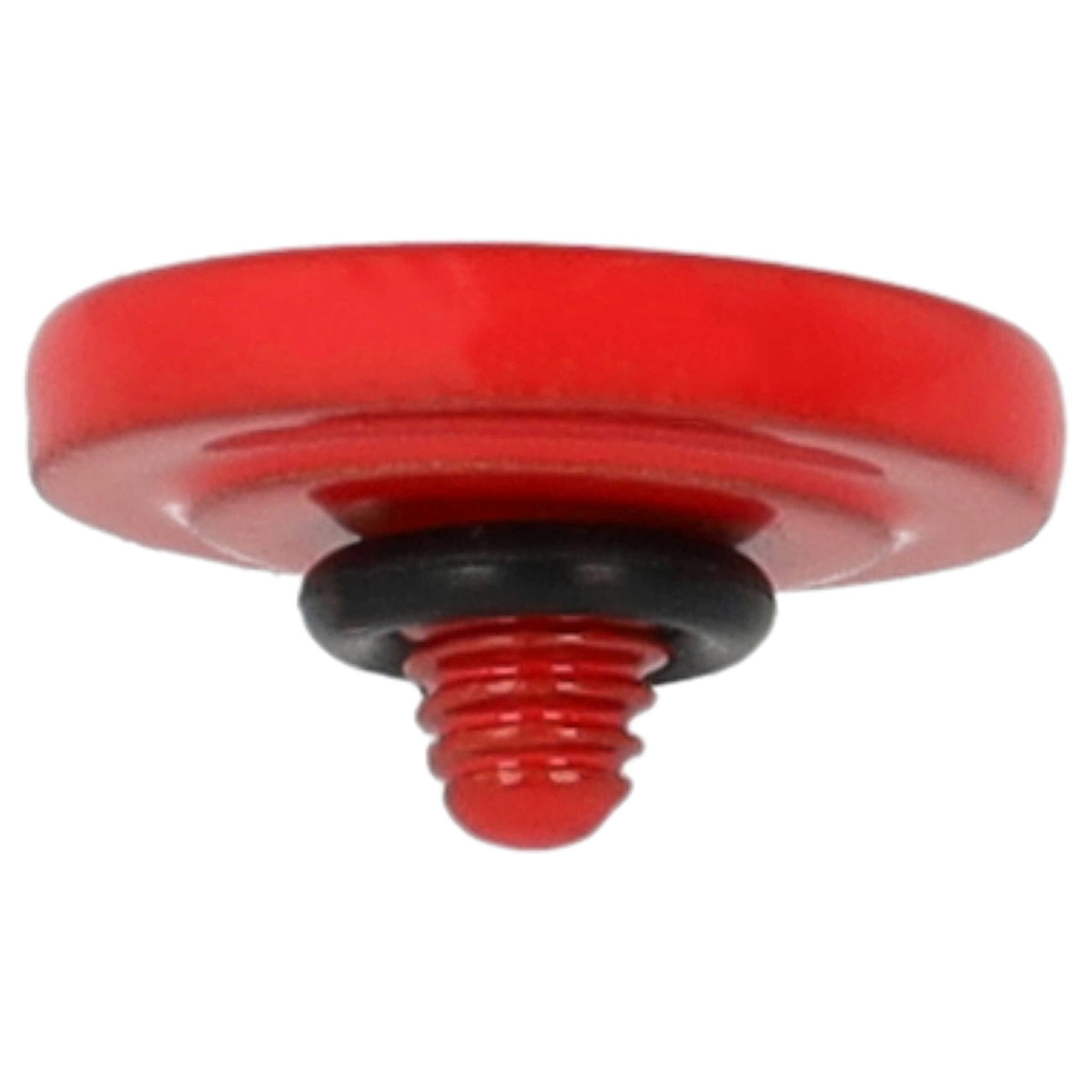 vhbw Przycisk wyzwalacza ergonomiczny metal czerwony do aparatu Fuji/Fujifilm STX-2, X-E1, X-E2, X-ES2, X-Pro-1, X-Pro2, X-T10, X10, X100, X100S, X100T, X20