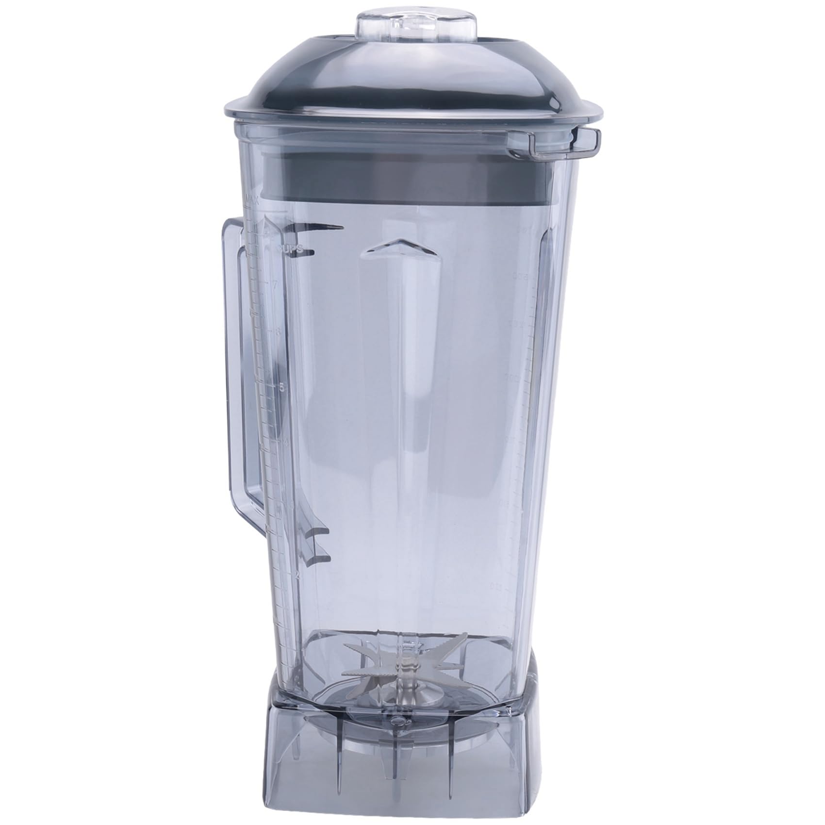 Jarra de repuesto para batidora, pieza de repuesto transparente, 2 L, capacidad de repuesto compatible con Silver Mixer