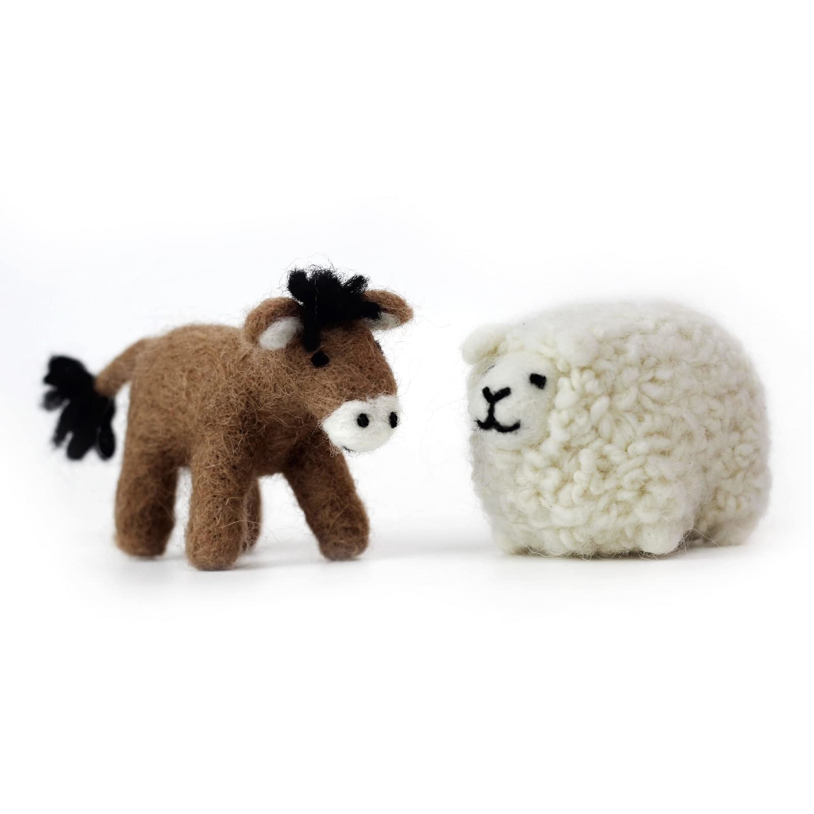 Feltsky Kit Infeltrimento Ad Ago Per Adulti - Presepe Fai Da Te Con Lana Merino E Accessori