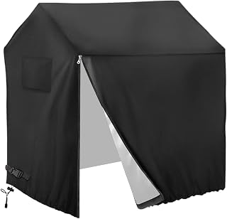 Demsyeq Fundas impermeables para casa de juegos, protector de casa de juegos a prueba de polvo, resistente a los rayos UV, impermeable, protección para exteriores