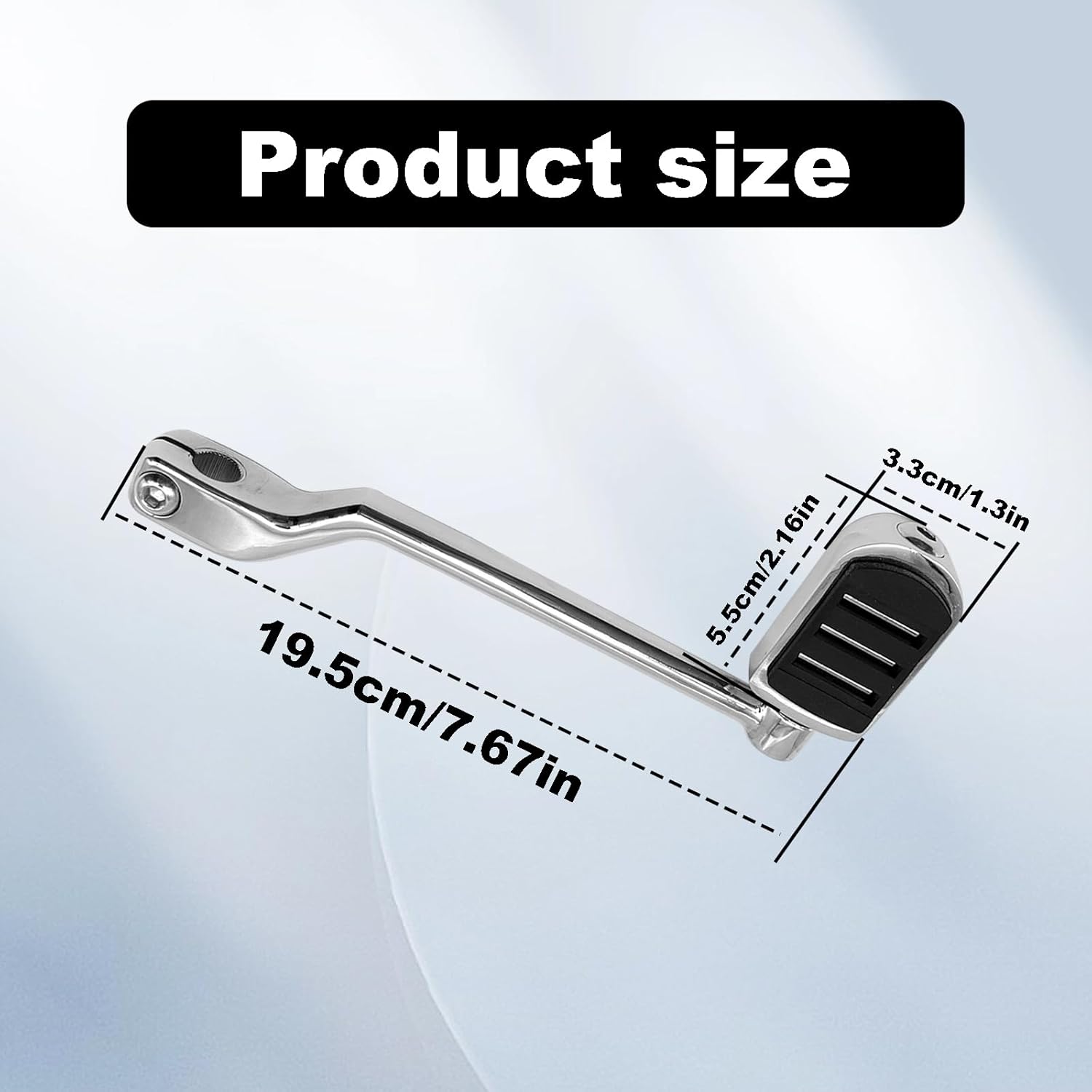 Heel Toe Shift Pegs Compatible with Harley Davidson 1986-2017 FL Softail,1988-2023 Touring Road King Road Glide Street Glide Electra Glide and 2008-later Trike,Front and Rear Levers w/Shifter Pegs