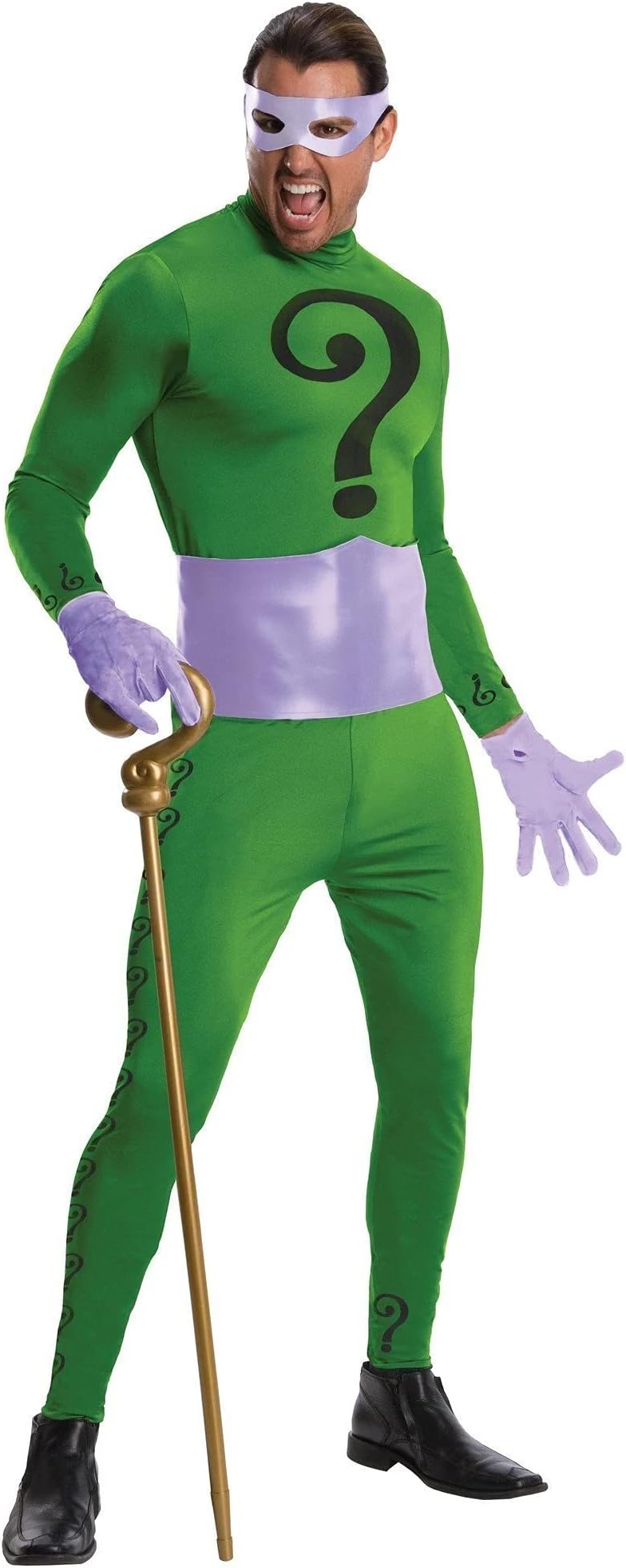 Rubie's Official Adult's The Riddler Grand Heritage Costume Batman - Standard