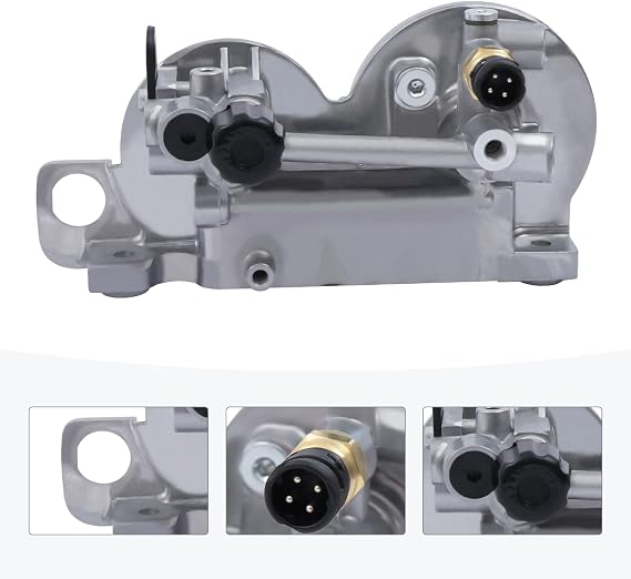 YIYIBYUS Fuel Filter Base Housing for Truck MP7 MP8 MP10 D11 D12 D13 D16 Engine Assembly Replaces 21023287