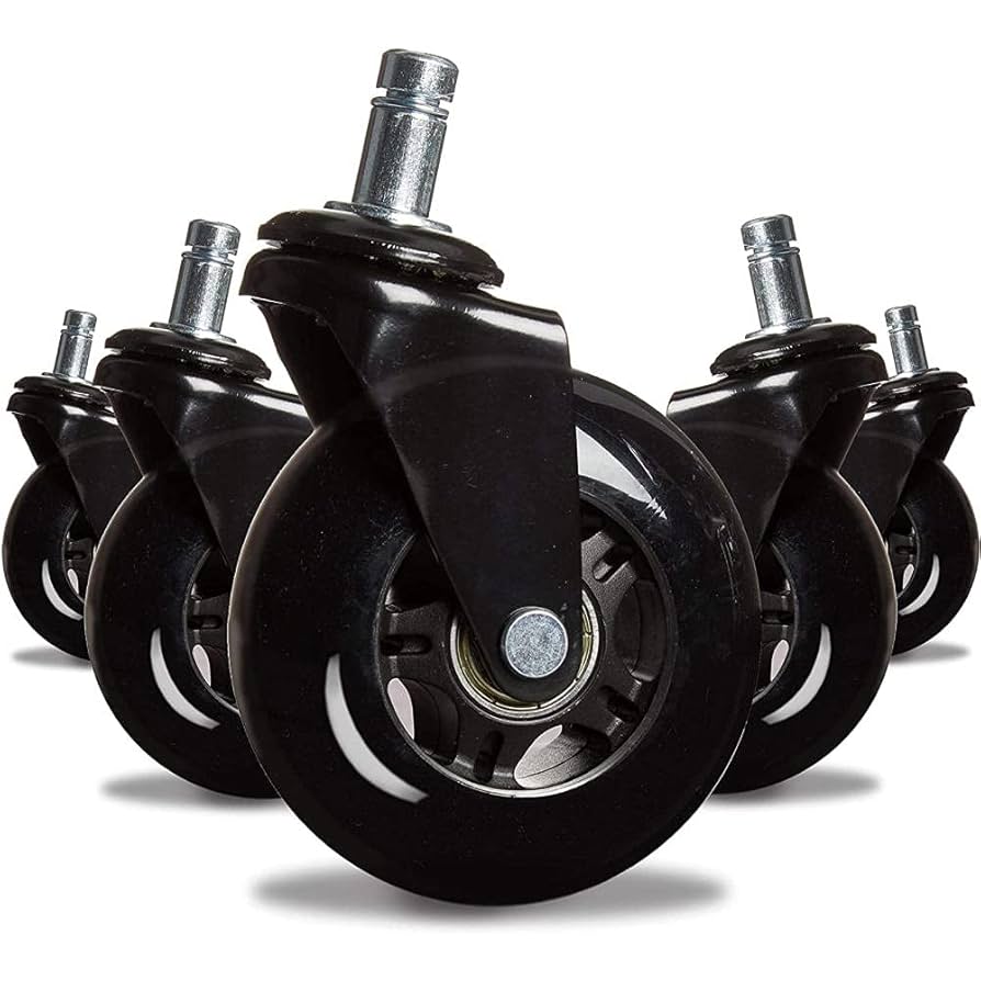 Amazon.co.jp: オフィスチェアキャスターホイール（5セット