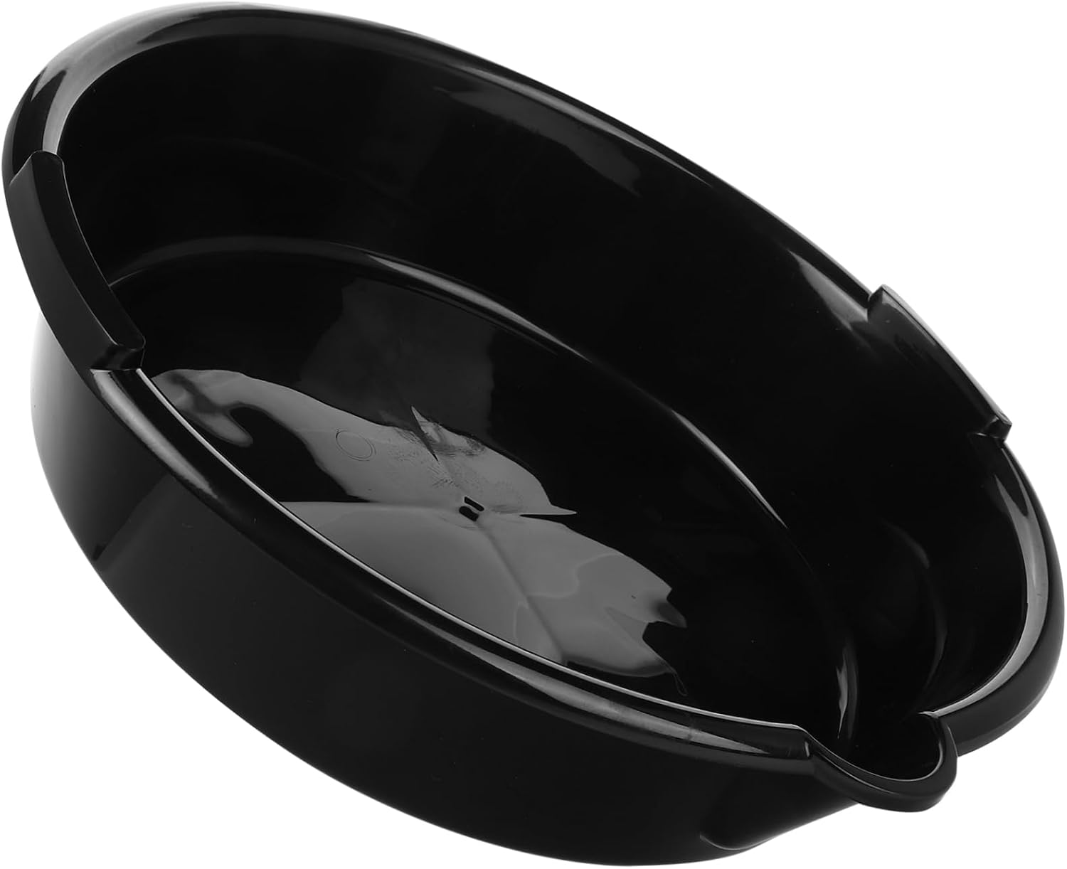 Vehicle Oil Drain Tray Automotive Fluid Collector for Changes and Waste Disposal Durable Plastic Construction for Quick Cleanup