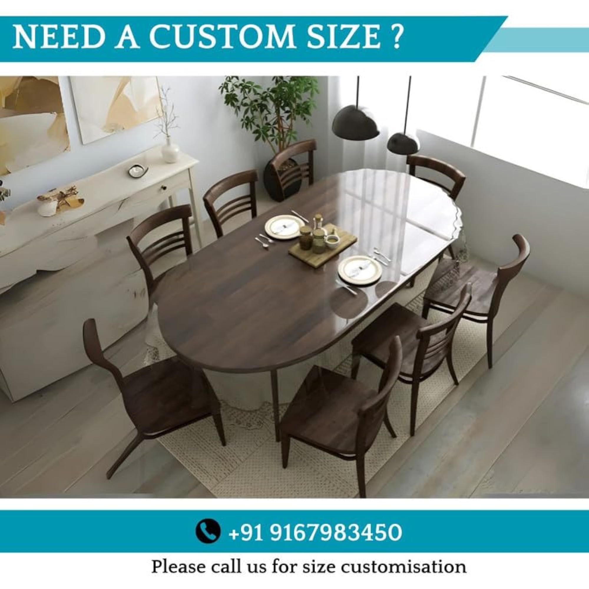 Zenmat 2mm Table Shield, Premium Transparent Cover