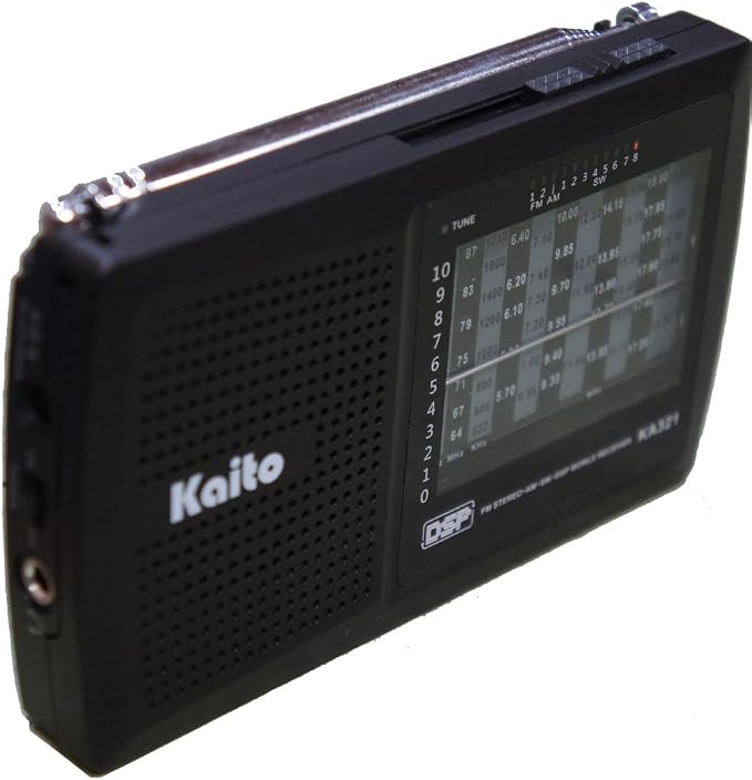 Radio portátil Kaito KA321 10 bandas AM/FM SW negro miniatura 3