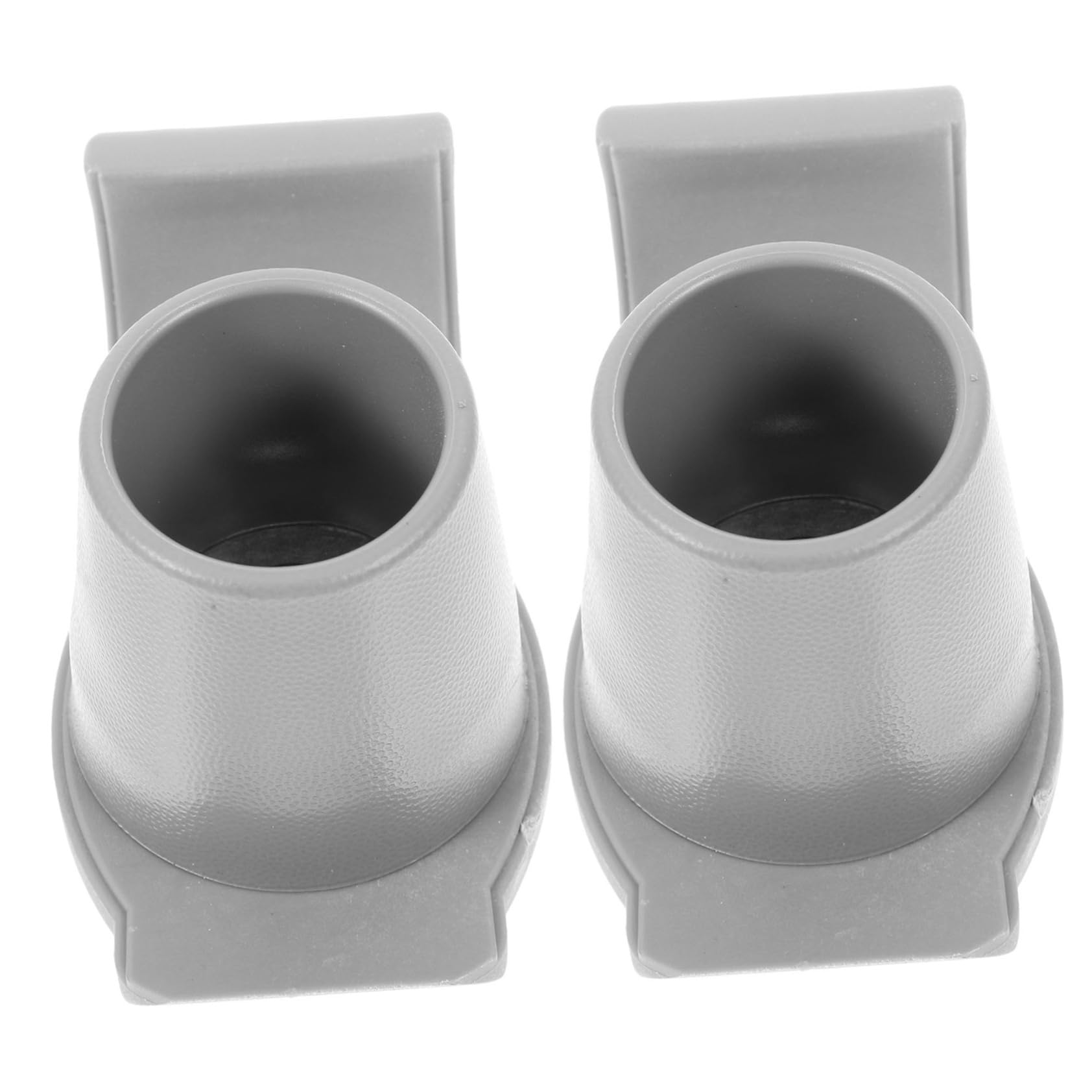 VALICLUD 3 Series Cubierta De Pie De Caminante Caminando Punta De Pies De Muleta Antideslizante Almohadillas para Bastones Fijación De Muletas para Sillas De Ruedas Gris Caucho 2 Piezas X 3