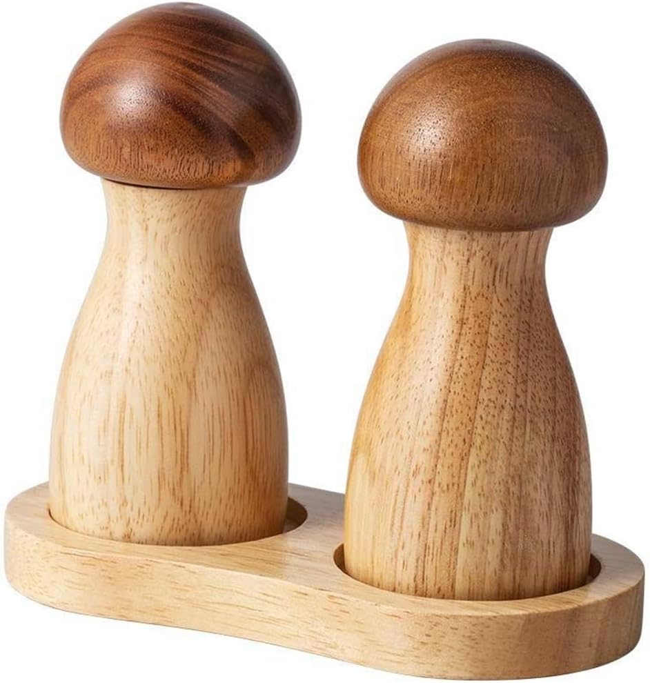 JSEIAJB Pepper Grinder Sea Salt Black Pepper Grinding Bottle Set