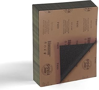 400 Grit Sandpaper 20Pcs,9 x 11 Inch Wet and ...,