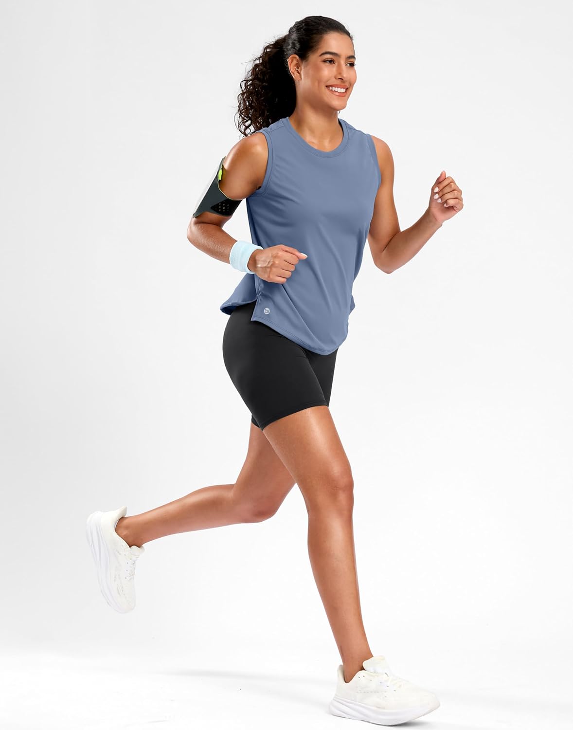 G Gradual Women's Sleeveless Workout Tops Lightweight High Neck Tennis Yoga Shirts Running Athletic Tank Tops for Women - Image 6