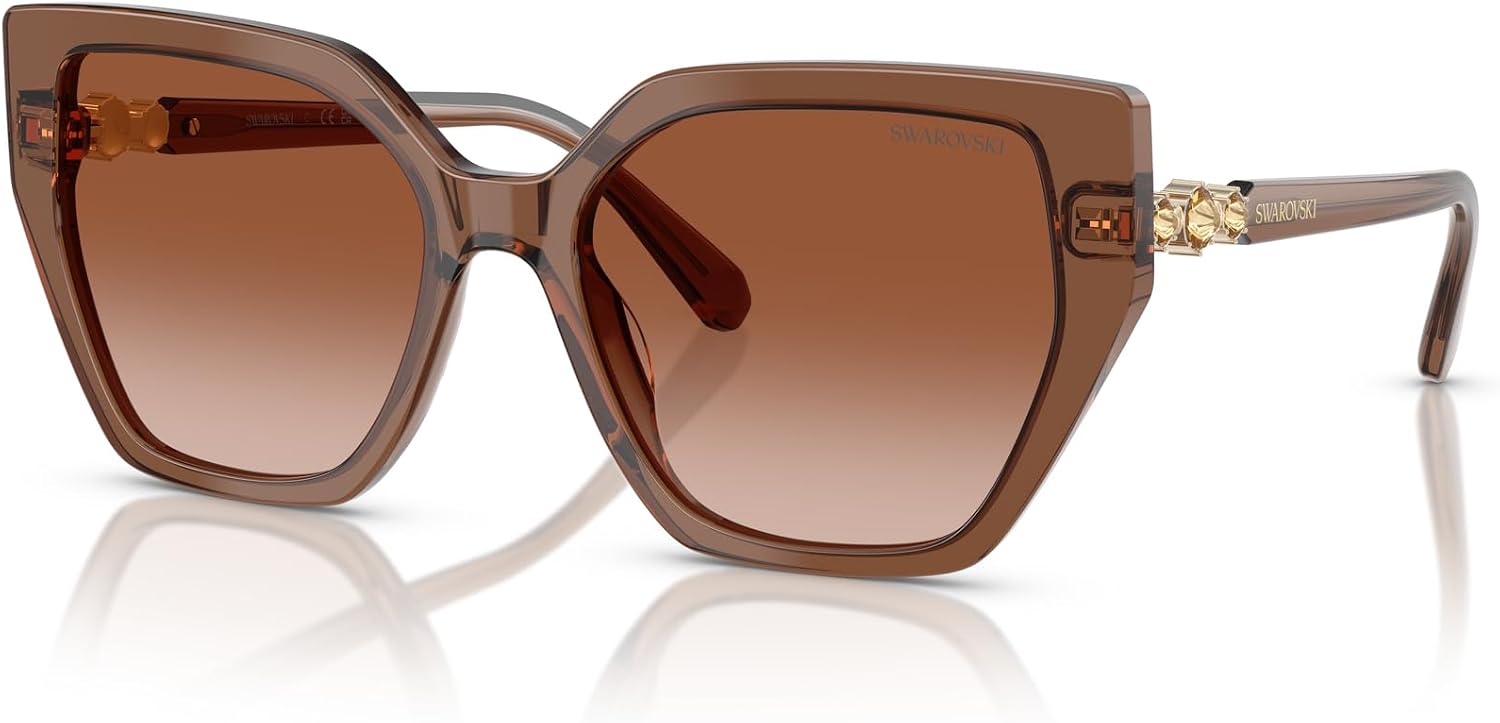Swarovski womens Sk6016 Cat Eye Sunglasses