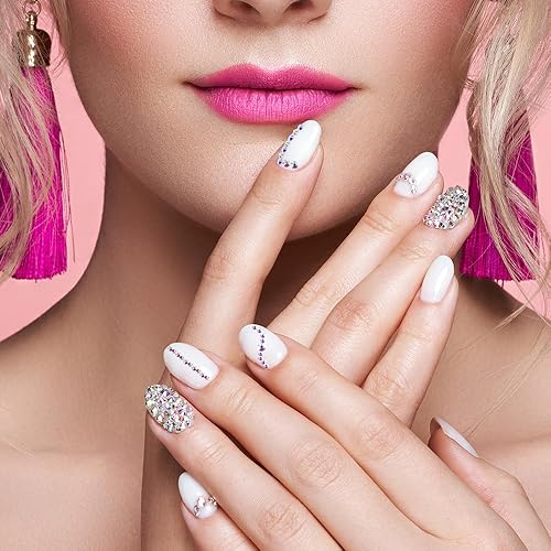 Miniatura 4 de Diamantes de imitación para manualidades, diamantes de imitación para uñas, gemas de uñas y diamantes de imitación, diamantes de imitación con parte