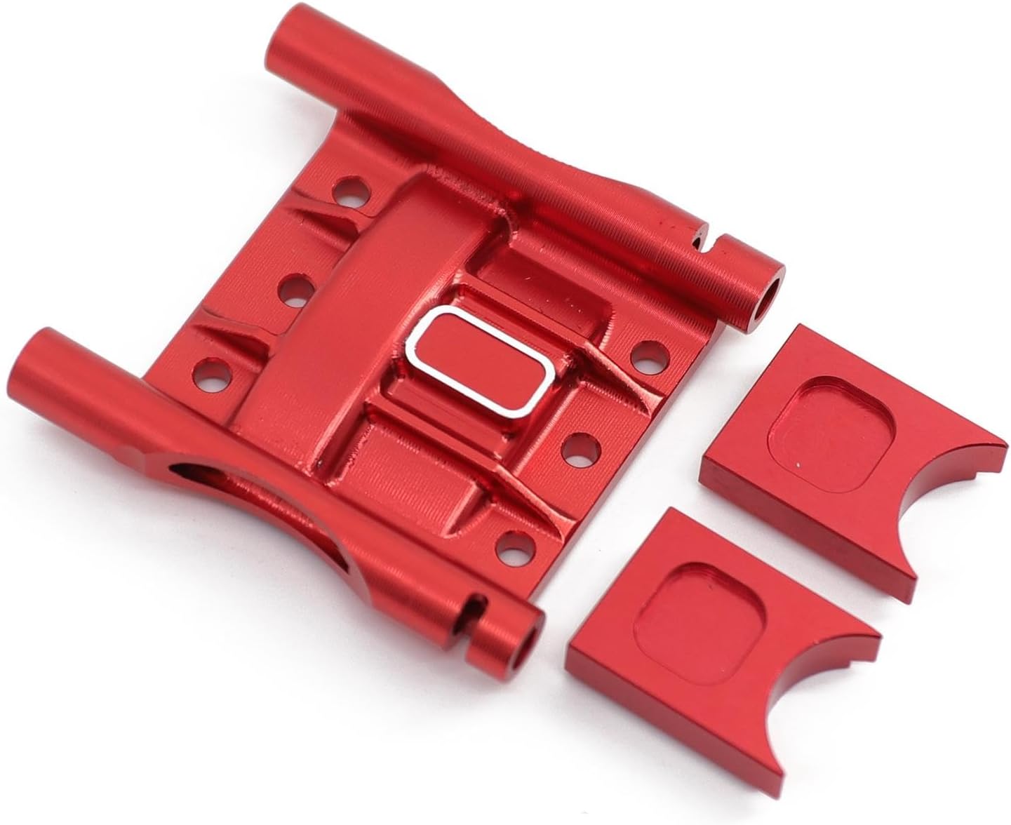 Metal Center Differential Cover for Outcast 1/8 Scale Truck, Red