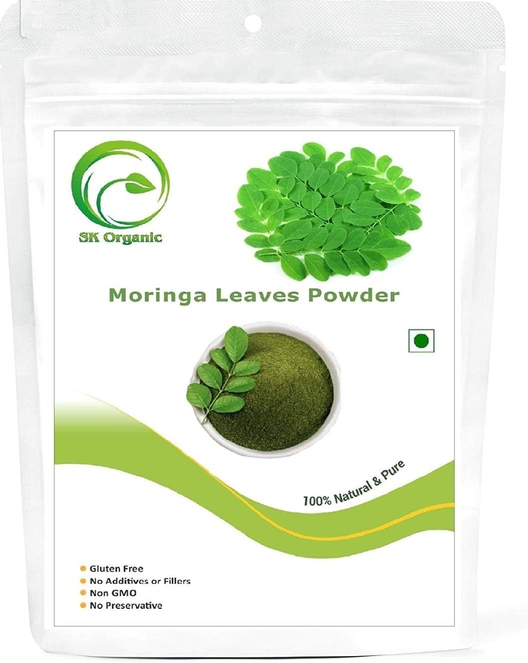 Organic Moringa Leaf Powder 500 Gm