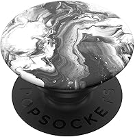 Vista 11 de PopSockets Agarre para teléfono con soporte expansible, PopGrip de mármol - Azul mármol