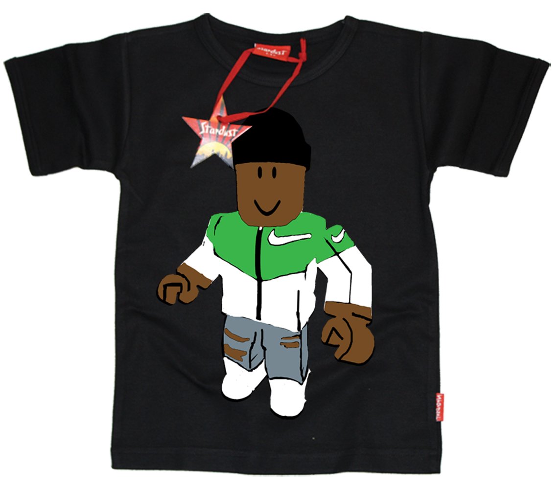 Stardust Ethical Kids Childrens Gaming with Kev T-Shirt (Black)