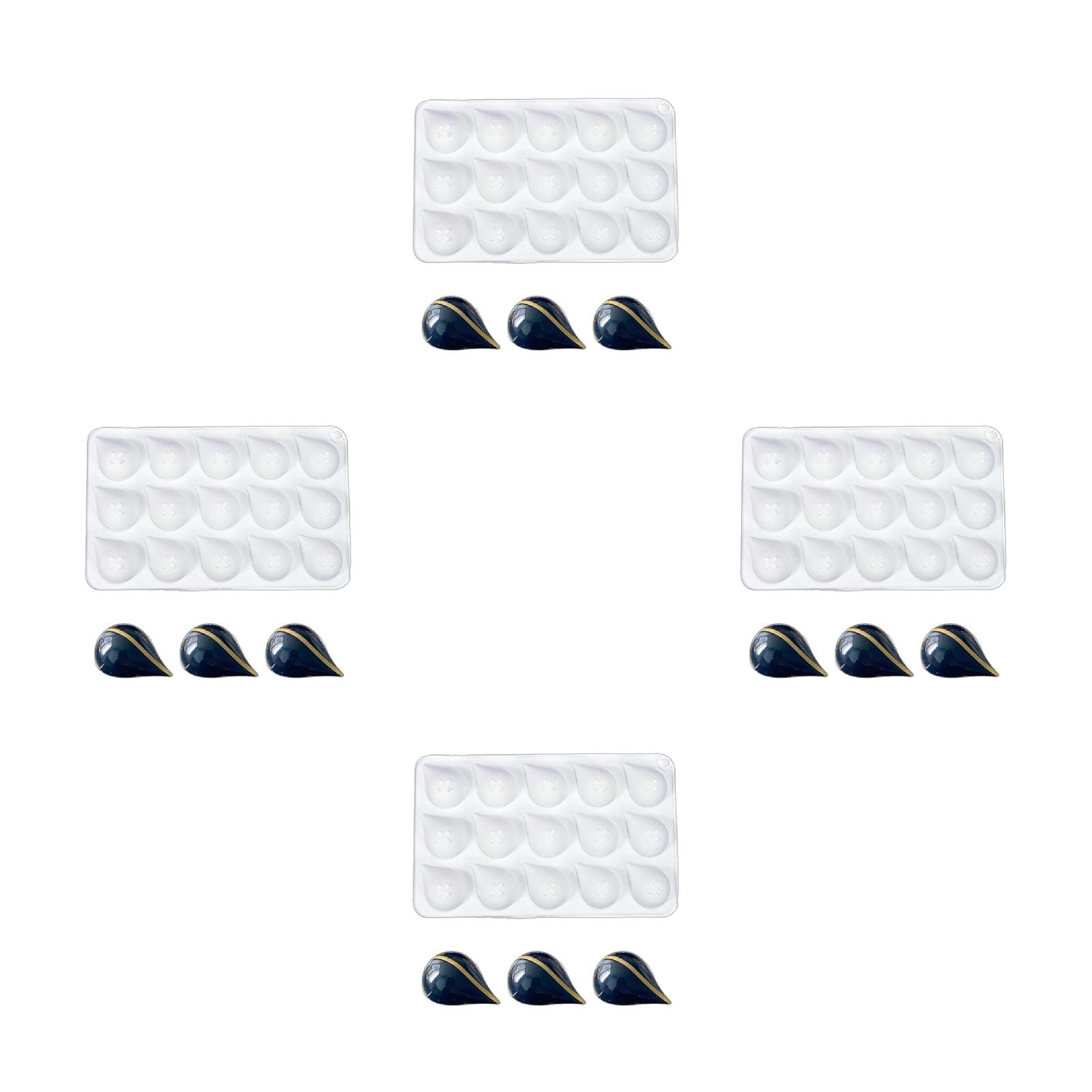 Moule à gâteau silicone antiadhésif 15 cavités repas