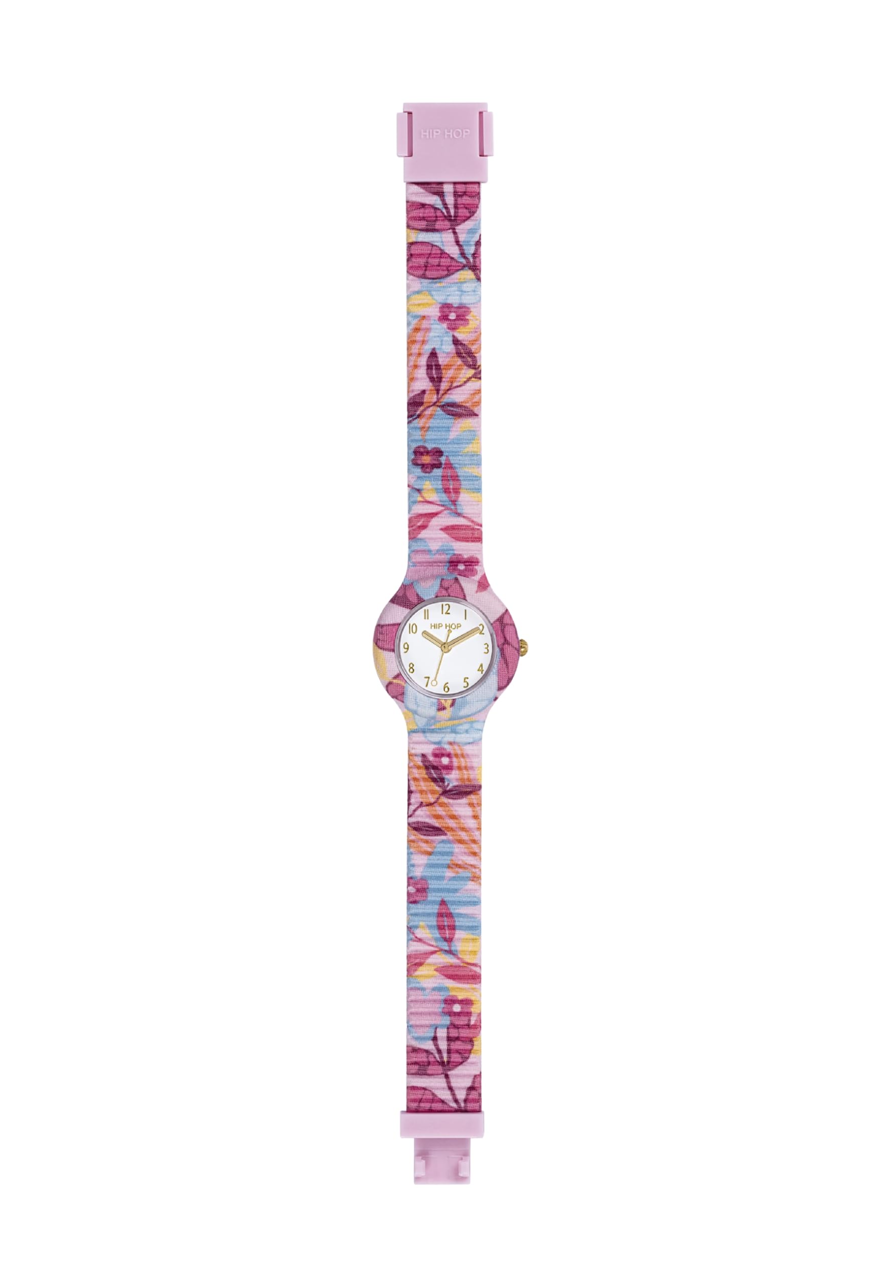 HIP HOP, Collezione Clori, Orologio Donna con Cinturino in Silicone Intercambiabile e Regolabile, Cassa 32 mm, Resistente all'Acqua Fino a 50 m, Movimento PC21 TIME MODULE