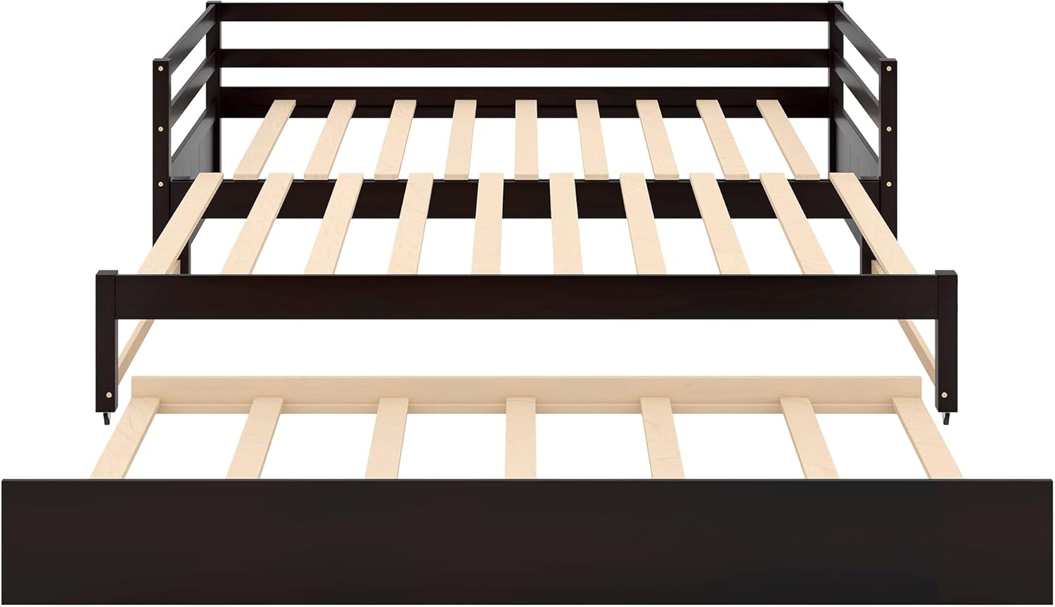 Sofá cama de tamaño individual con nido marco de cama extensible de