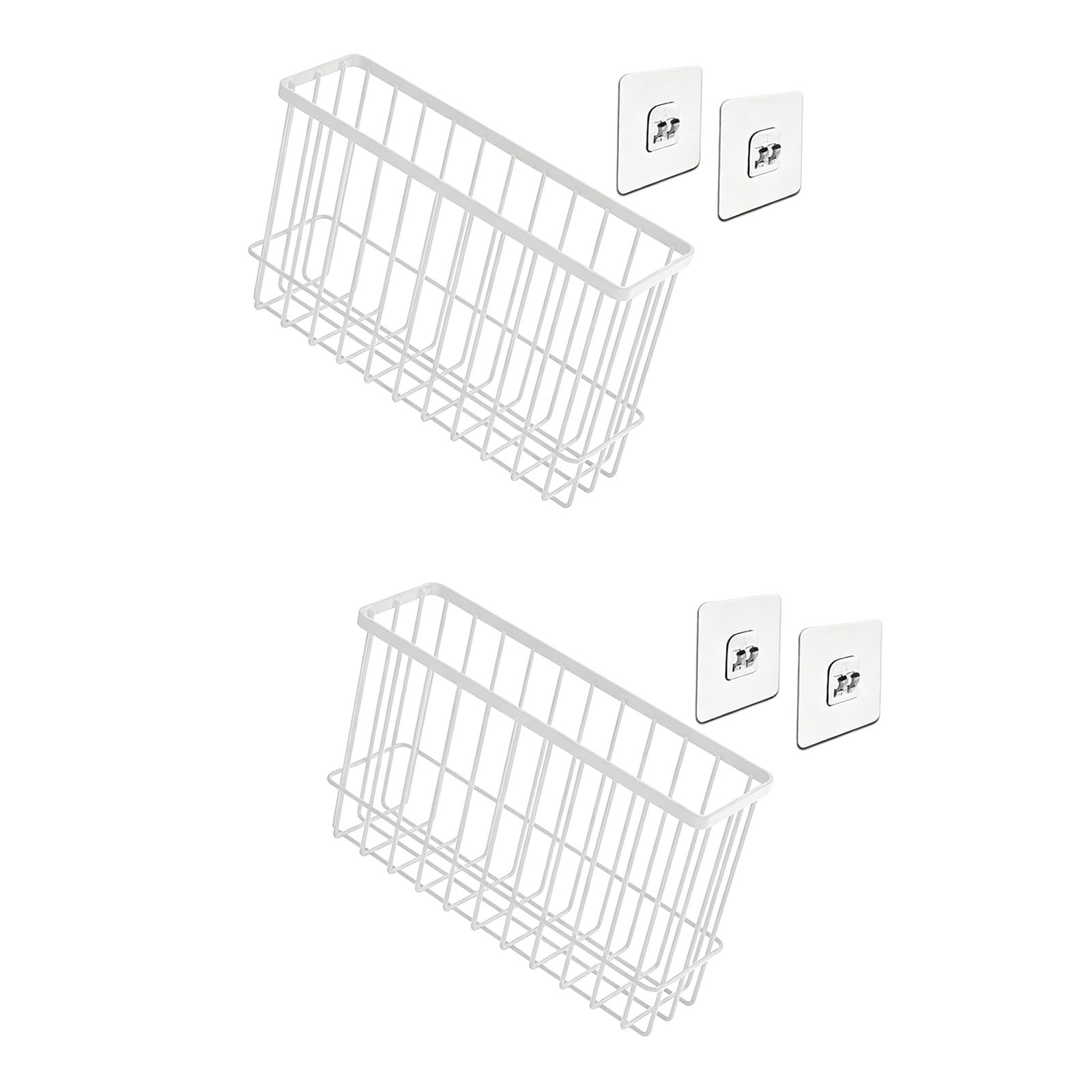 Tsophreniq 2 Pack Drillless Over the Door Kitchen Storage Rack Heavy Duty Metal Space Saving Organizers for Spices Utensils Metal Seasoning Shelf