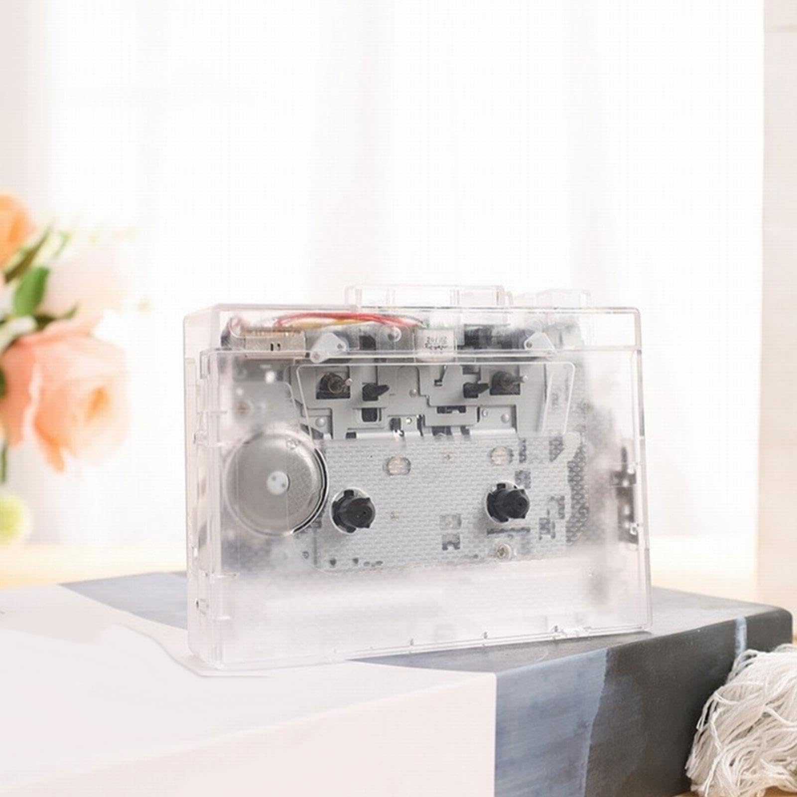 Generic Cassette Music Player Transparent Case FM Compact Walkman for Music-image-23