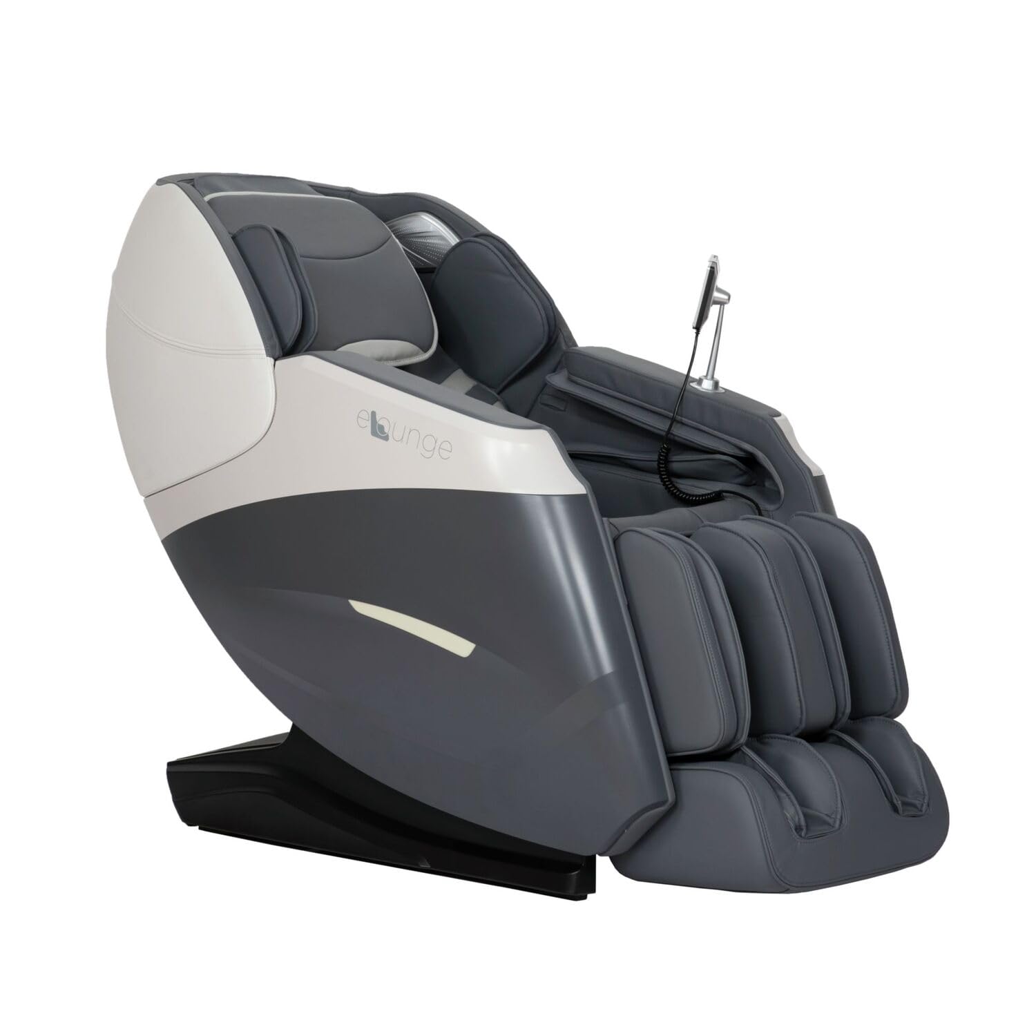 Crescendo Massage Chair in Charcoal PU by Picket House Furnishings – Metal, Charcoal, Model U-11700-3-600