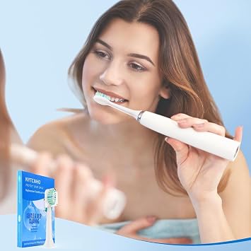 Replacement Toothbrush Heads Compatible with Philip Sonicare Electric Toothbrush,Replacement Brush Head for Replacement Heads W 4100 and More Snap-on Handles