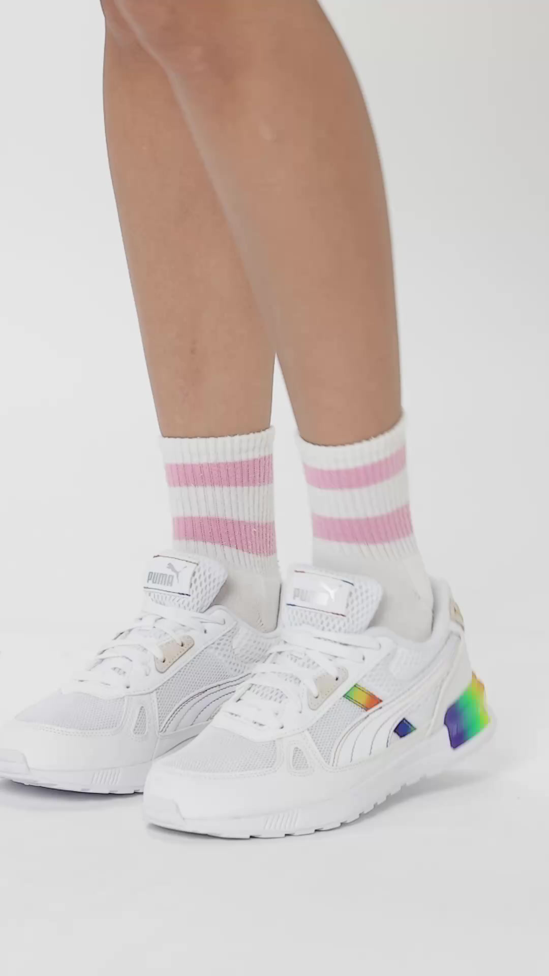 Buy Puma Unisex-Adult Graviton Pro Rainbow Hues Puma White-Puma White-Puma  Royal-High Risk Red Running Shoe - 4 UK (38384002) at Amazon.in