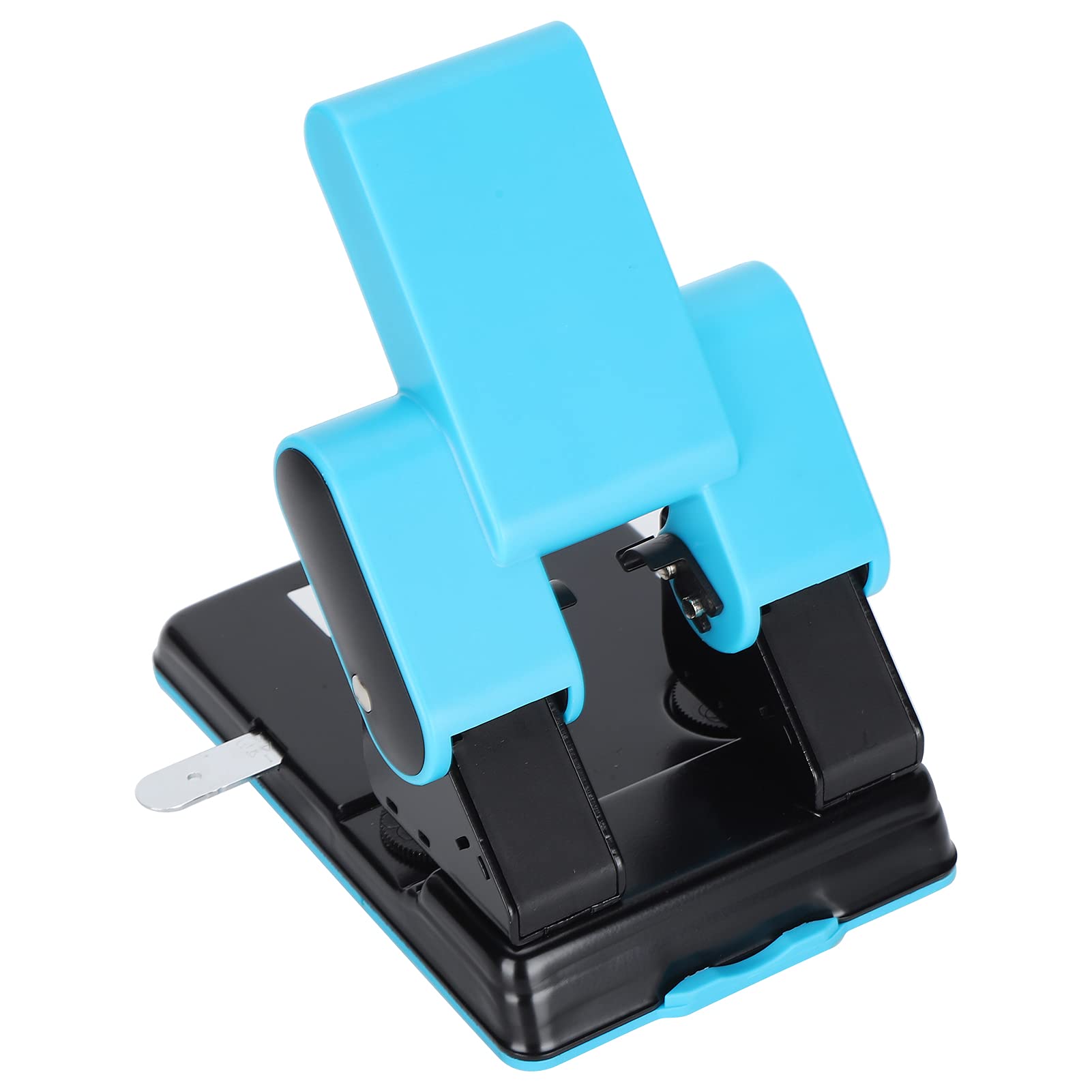 Generic Perforatrice da Tavolo Regolabile a 2 Fori con Righello in Metallo per Punzonatura Precisa e capacità di 70 Fogli per Uso Domestico e in Ufficio