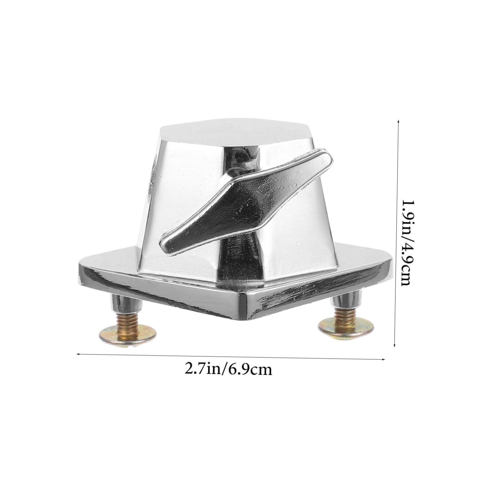 HANABASS Drum Hardware Snare Drum Leg Rest Base Replacement Part for Mounting Bracket