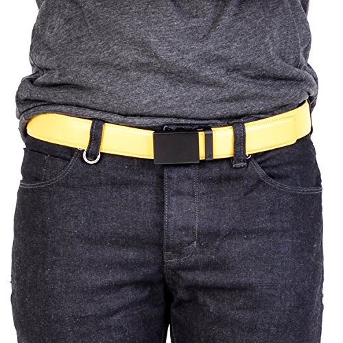 Image of Mission Belt Men's Leather Ratchet Belt, 40mm Metal Collection