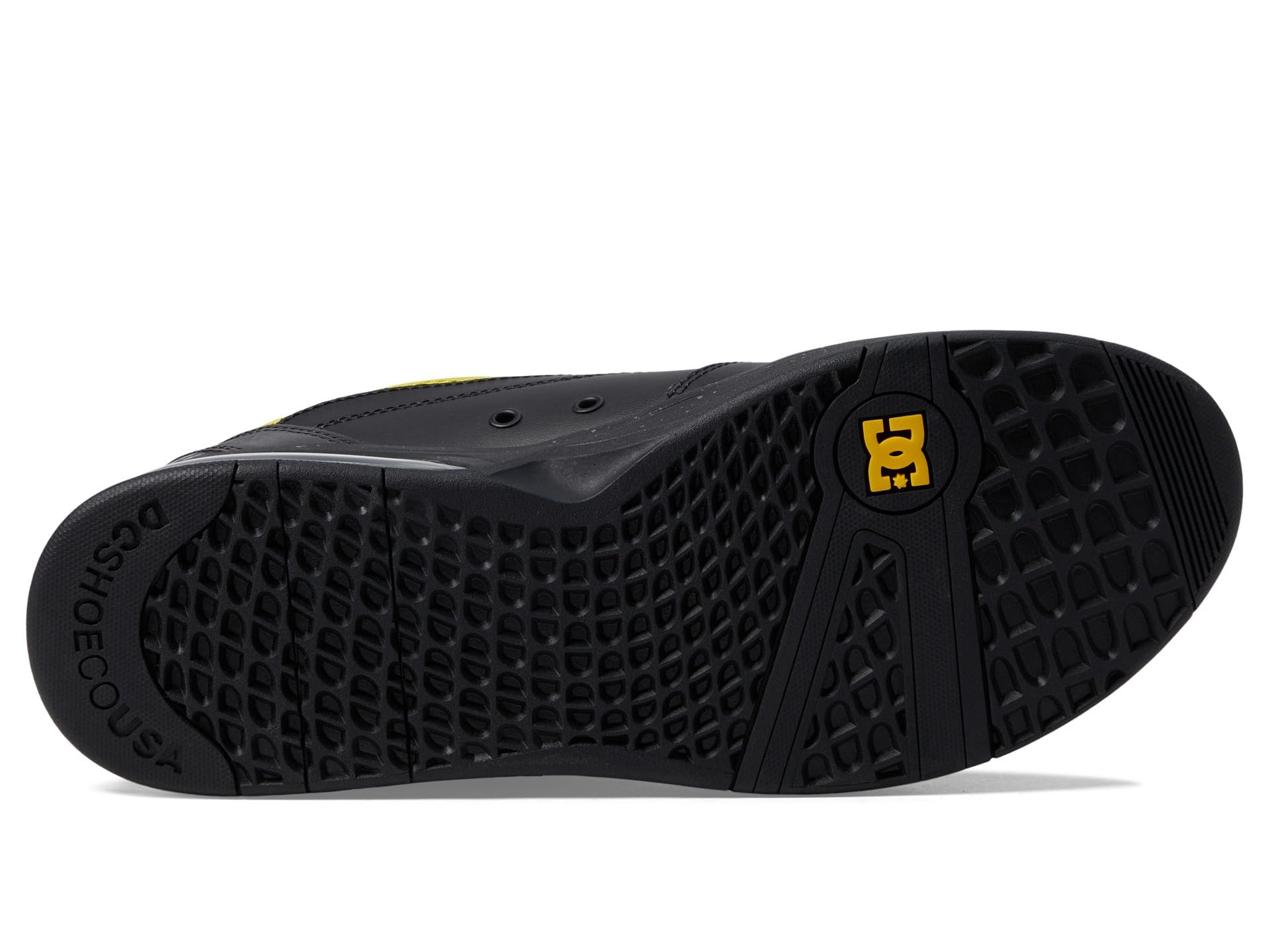 DC Zapatillas de Skate versátiles Le Low para Hombre, Zapatos, Negro/Amarillo, 44.5 EU