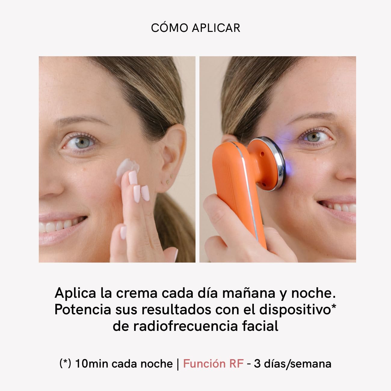 MASDERM - Crema Facial Reafirmante Radiofrecuencia 1000ml con Bio-Retinol y Colágeno para Piel Madura Mejora la Apariencia de la Firmeza Formato XL Larga Duración
