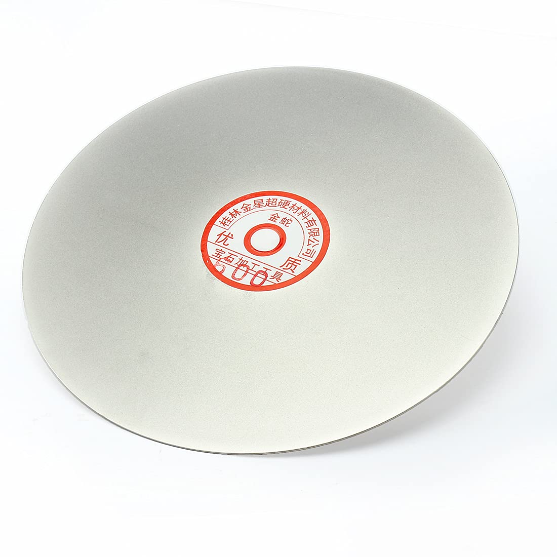 sourcing map 200 mm 20,3 cm Grain 600 Revêtement diamant Disques plats de genoux Roue de polissage disque de ponçage