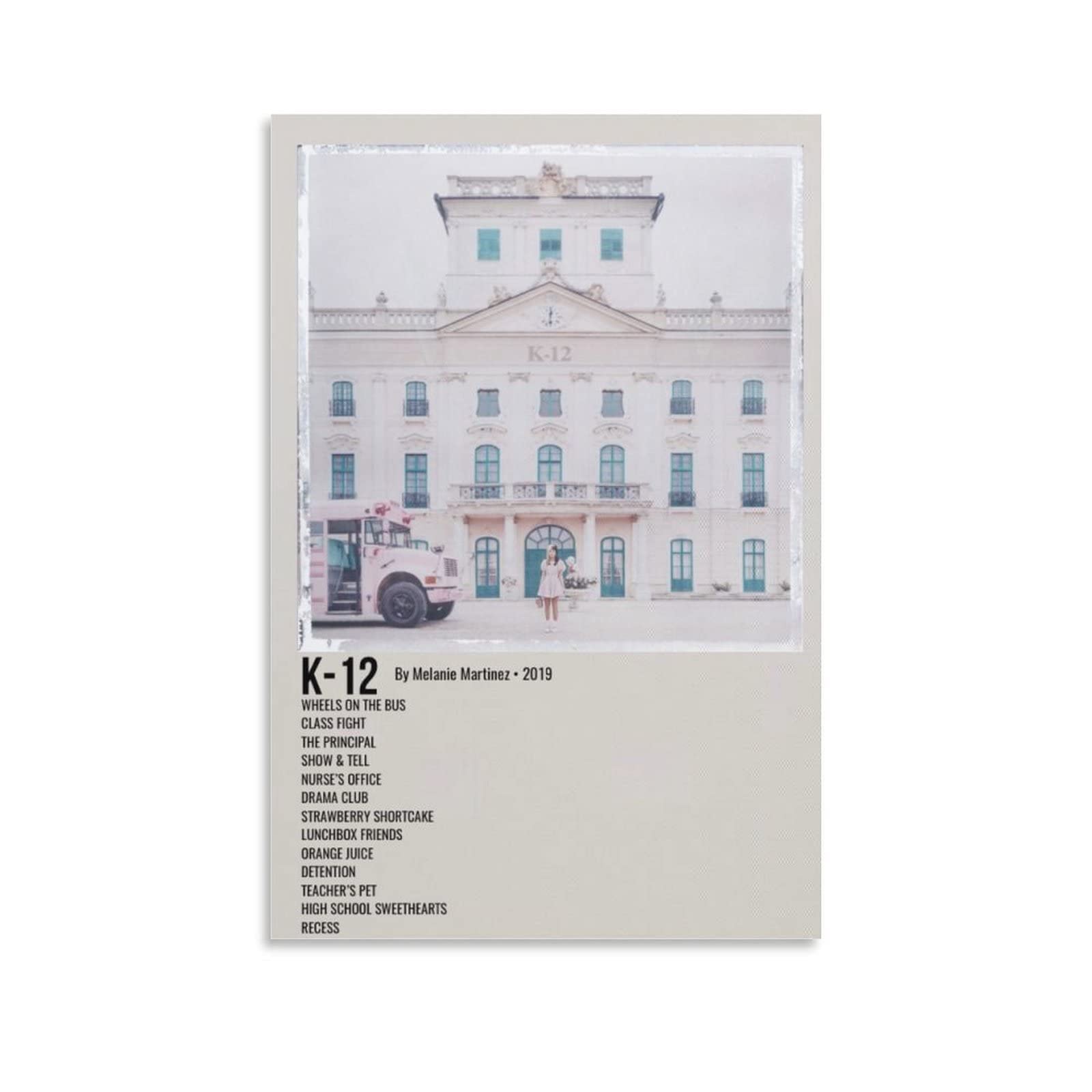 WYYXF Canvas Painting Melanie Martinez Poster Canvas Wall Art Pictures for Bedroom Wall Art Gifts Decor Without Frame (30 x 50 cm)