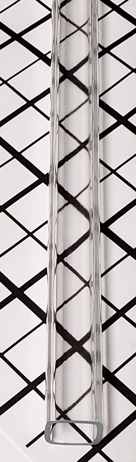 Polycarbonate Rigid Round Tube, Clear, 5-3/4