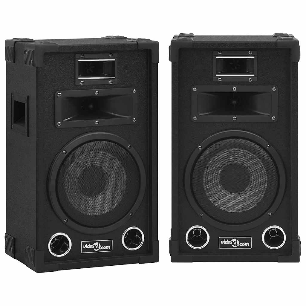 Zestaw 2 pasywnych głośników 800 W, głośniki HiFi z Bass Reflex